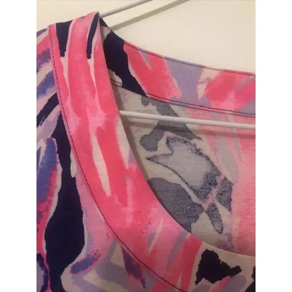 Lilly Pulitzer Merritt Dress Size XS Resort Vacation Floral Bright Colorful - Picture 7 of 8